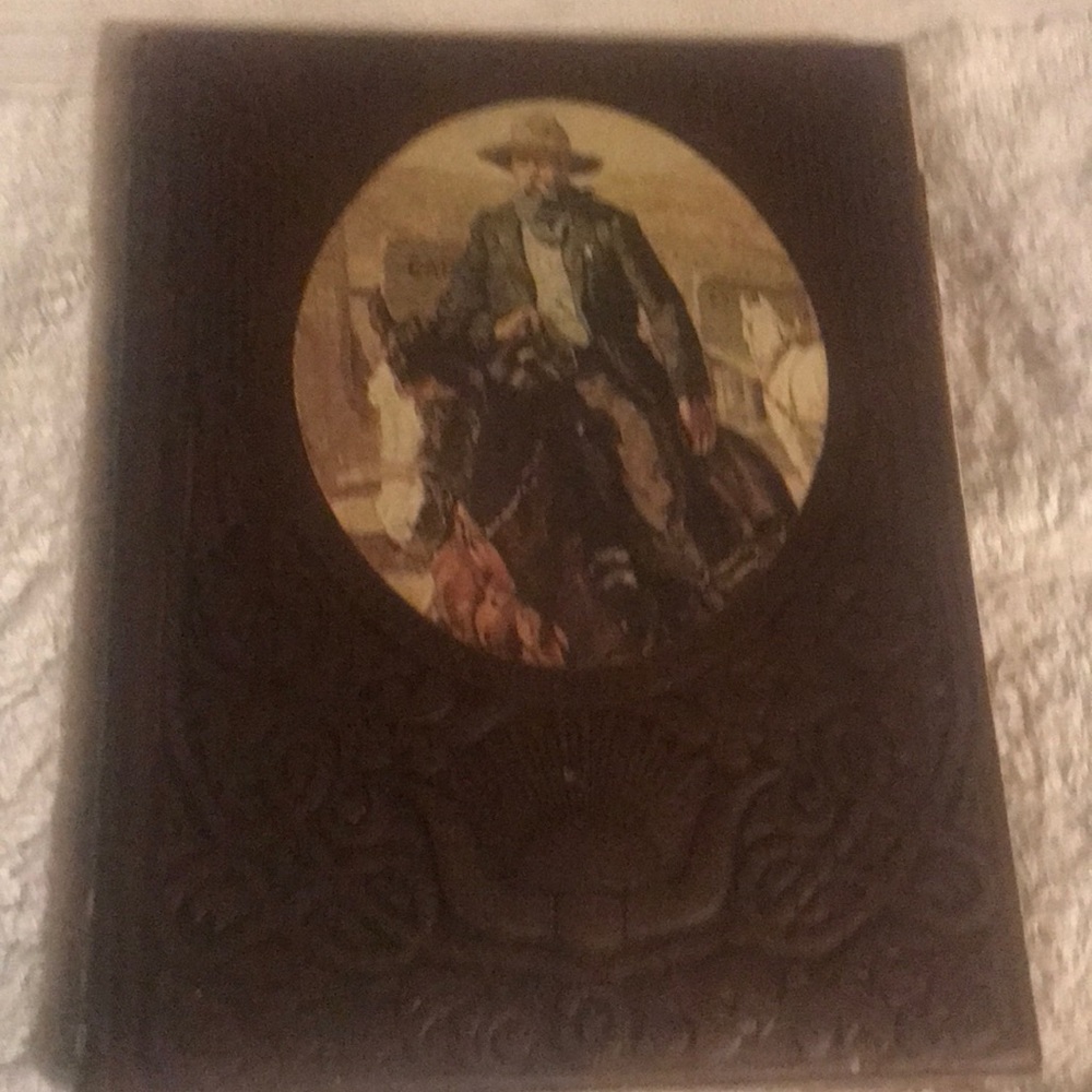 Vintage cowboy book